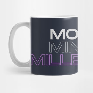 Money Minded Millennial (text only) Mug